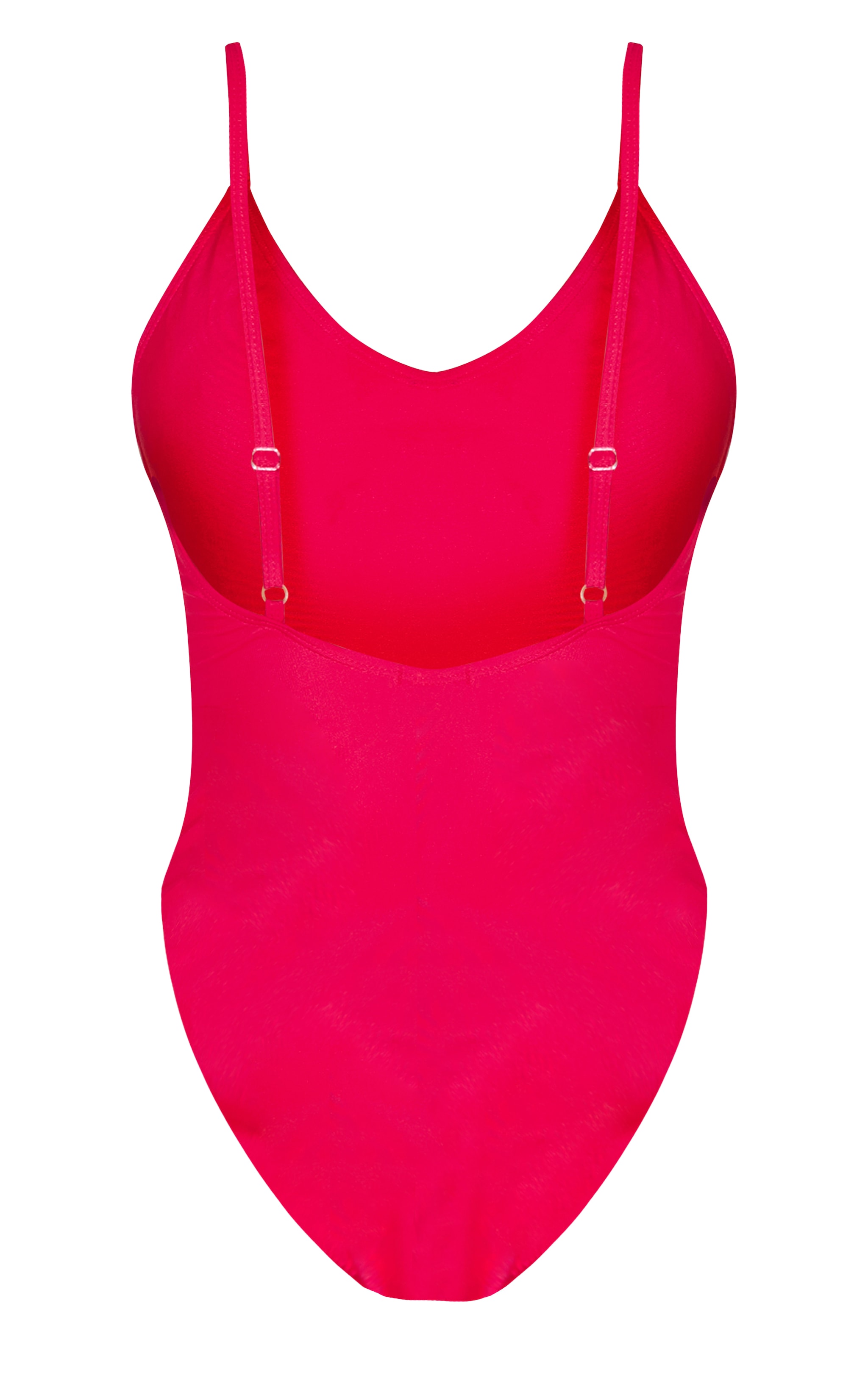Maillot de bain rouge à décolleté plongeant image 6