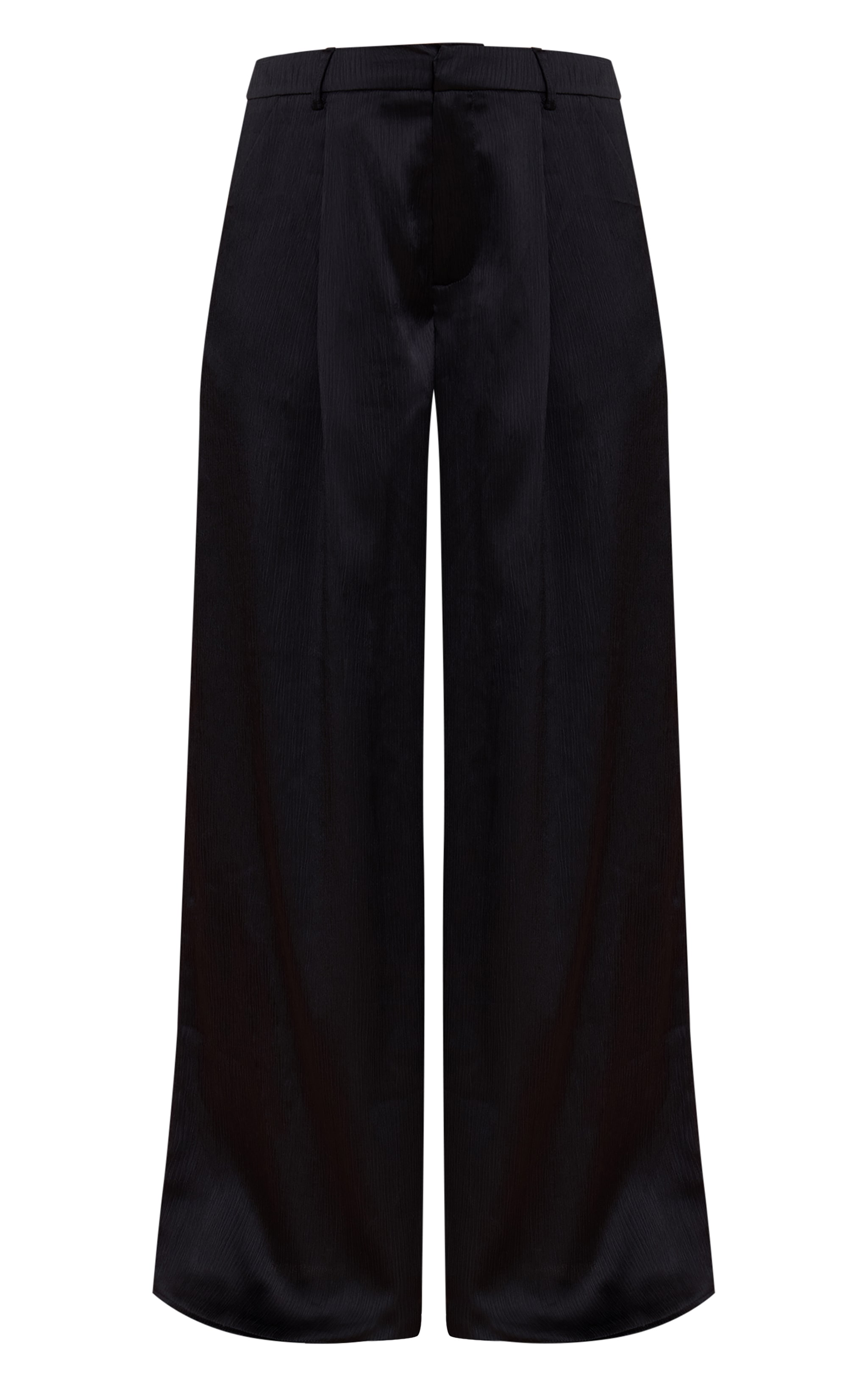 p*u様 DOUBLE CLOTH SNUGGER TROUSER Black Luxe_Twill_Cigarette_Pants_Bla