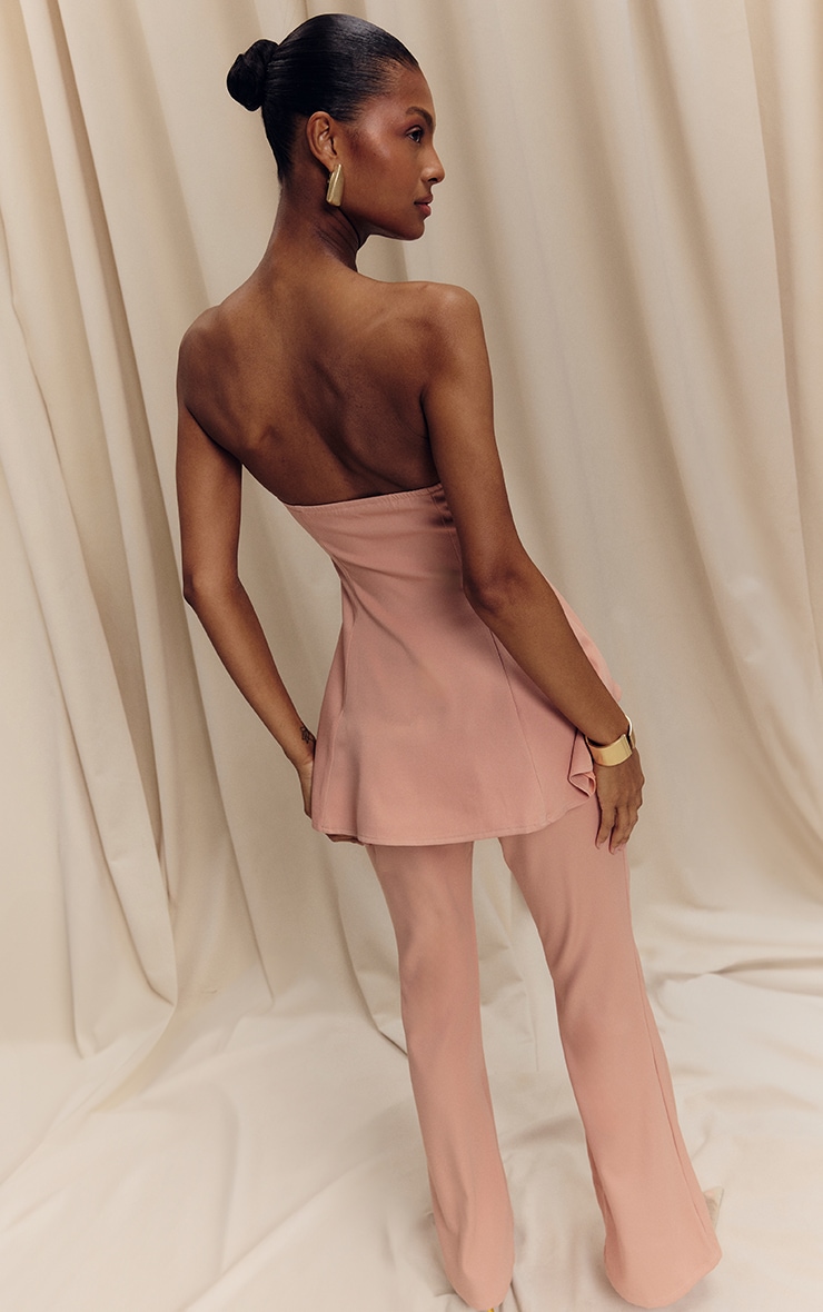 Peach Bandeau A-line Top image 2
