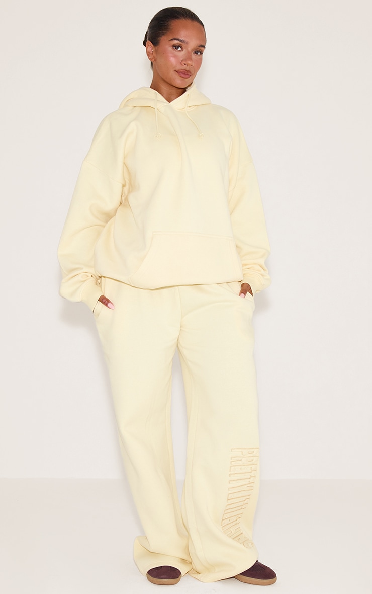 Shape PRETTYLITTLETHING Lemon Hoodie image 3