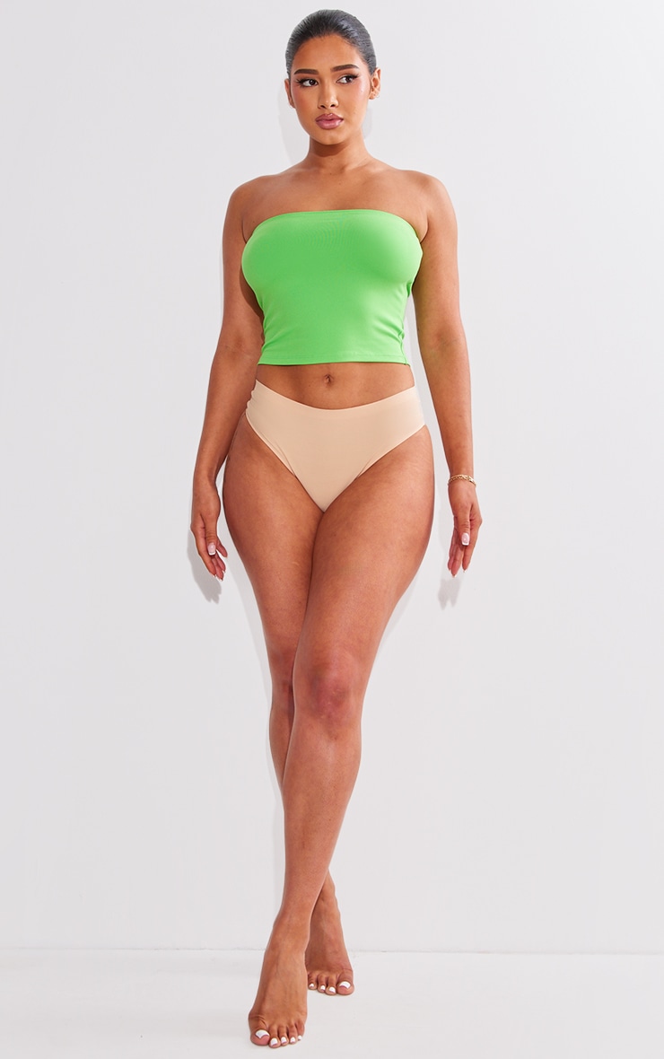 Shape Neon Lime Sculpted Longline Bandeau image 3