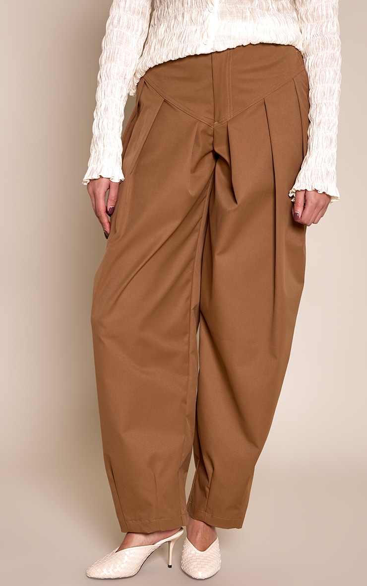 Cream Hand Woven Round Toe Mule image 1