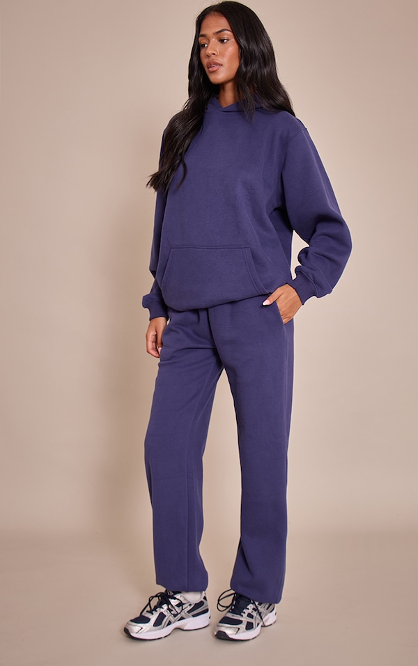 Tall Jogging en sweat bleu marine à ourlets ressérrés