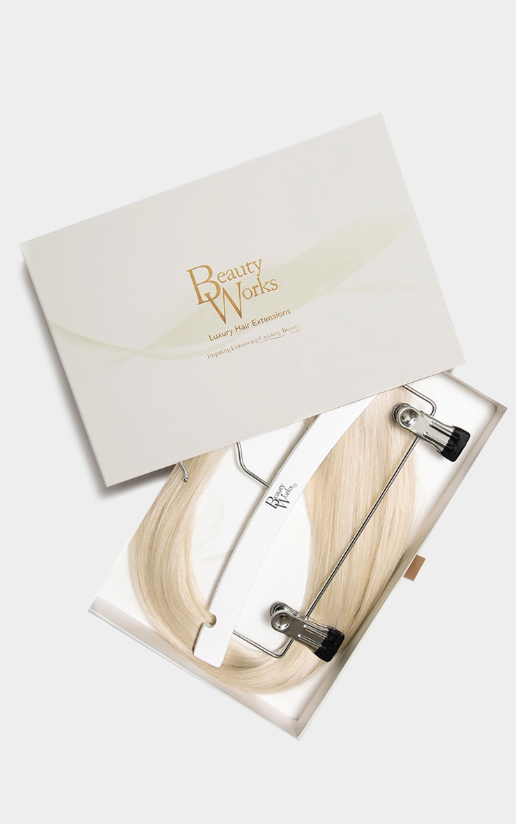 Beauty works - Extensions doubles Pure Platinum 45 cm