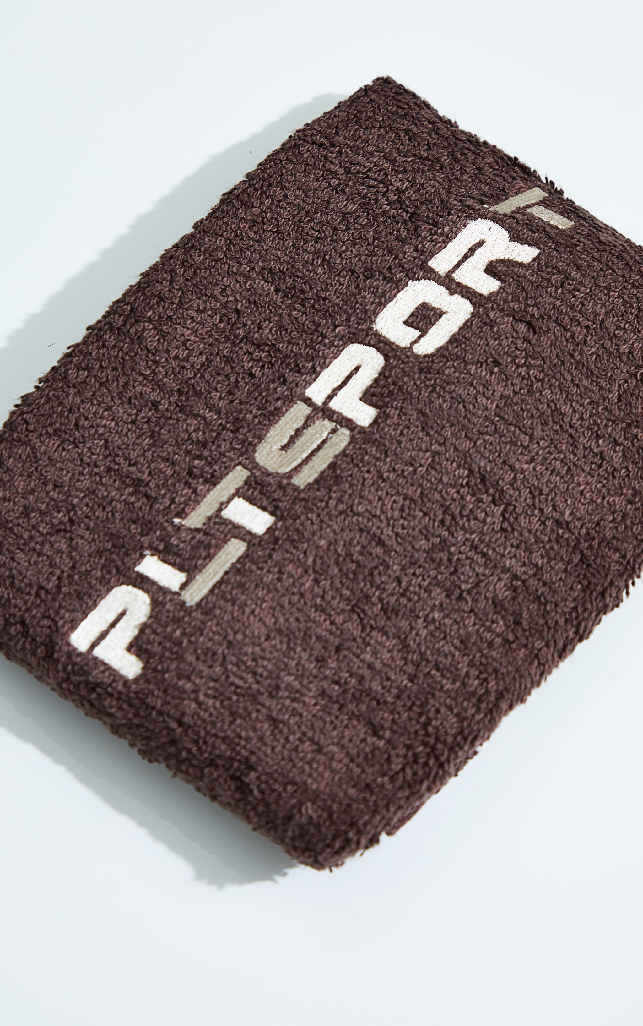 PRETTYLITTLETHING Chocolate Sport Gym Towel image 2