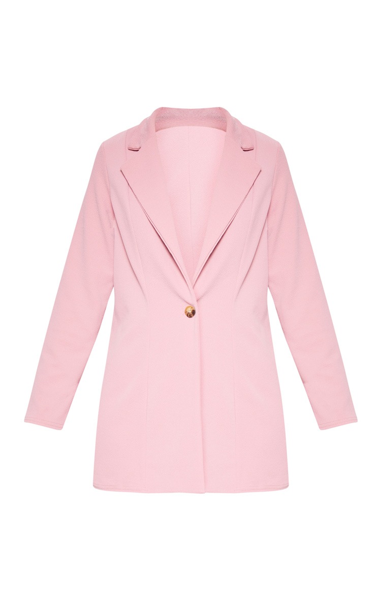 Pink Oversized Boyfriend Blazer PrettyLittleThing USA