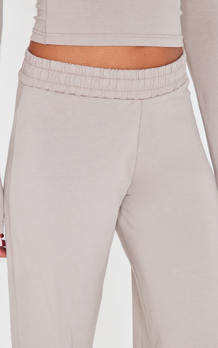 Grey Straight Leg Trousers image 4