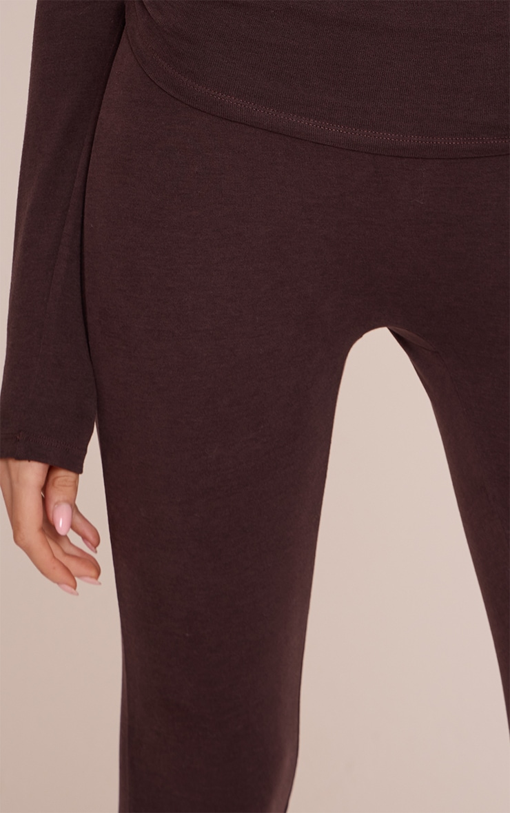 PLT Chocolate Soft Cotton Capri Leggings image 4