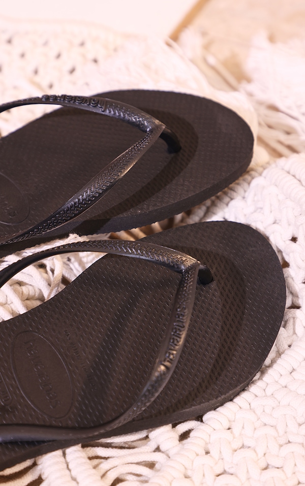 havaianas sale black