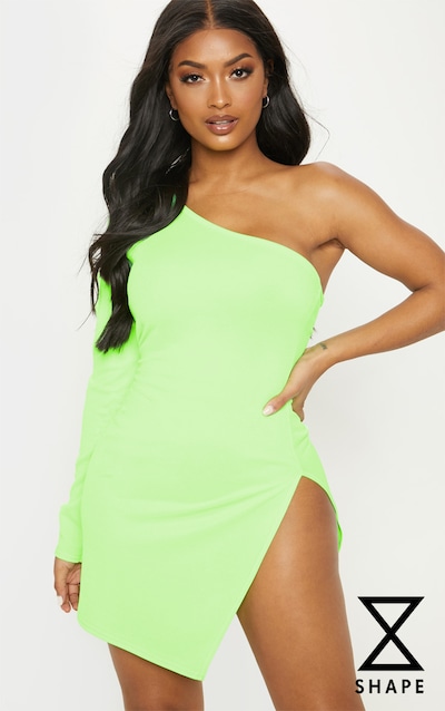 shape black one shoulder split bodycon dress valve shape black one shoulder split bodycon dress valve