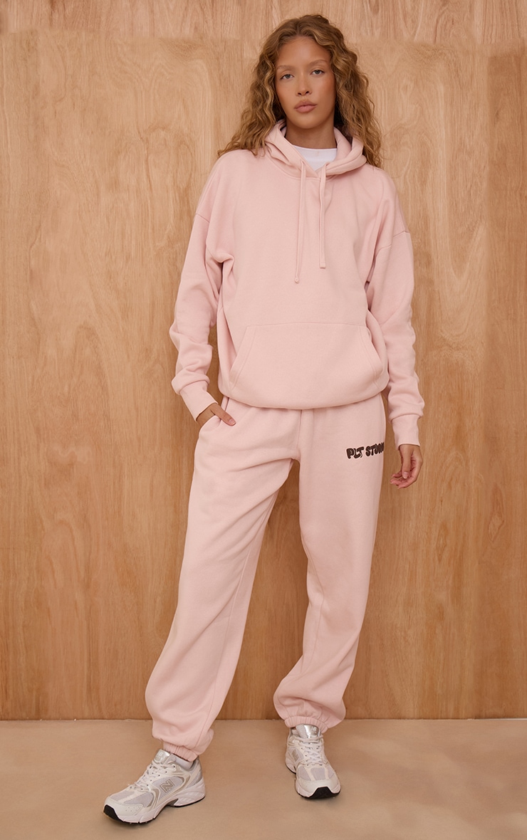Pink PLT Studio Print Cuffed Sweatpants