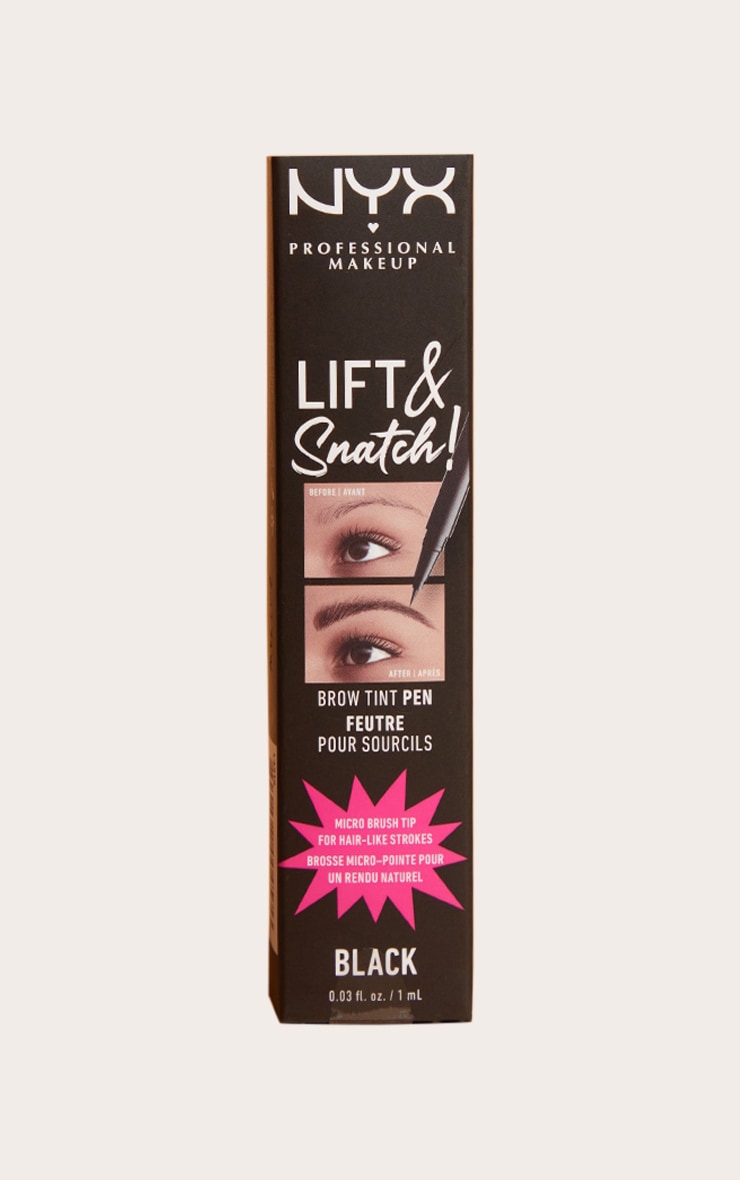 NYX PMU Lift And Snatch Brow Tint Pen Black image 2