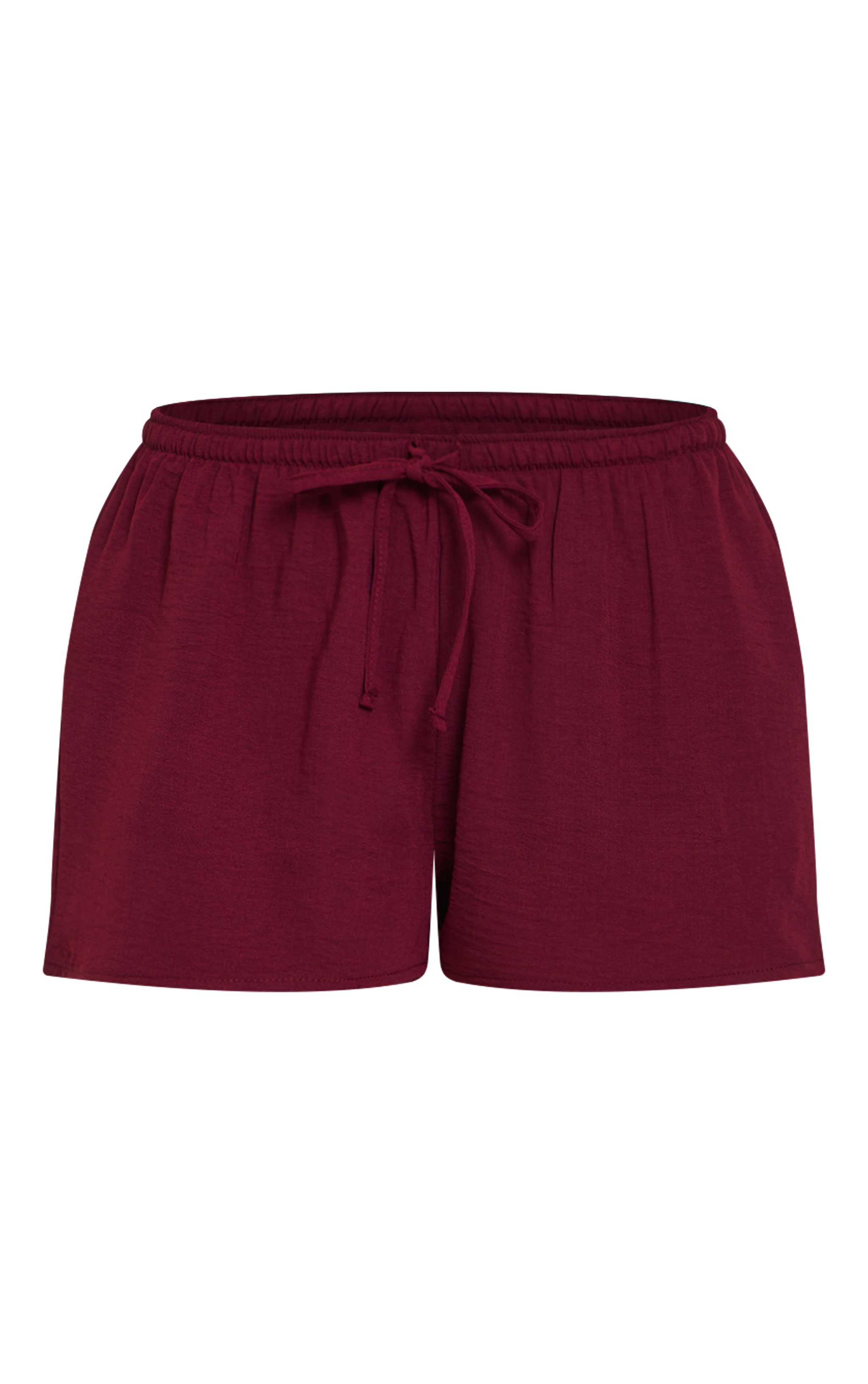 Purple Floaty Drawstring Beach Shorts image 6