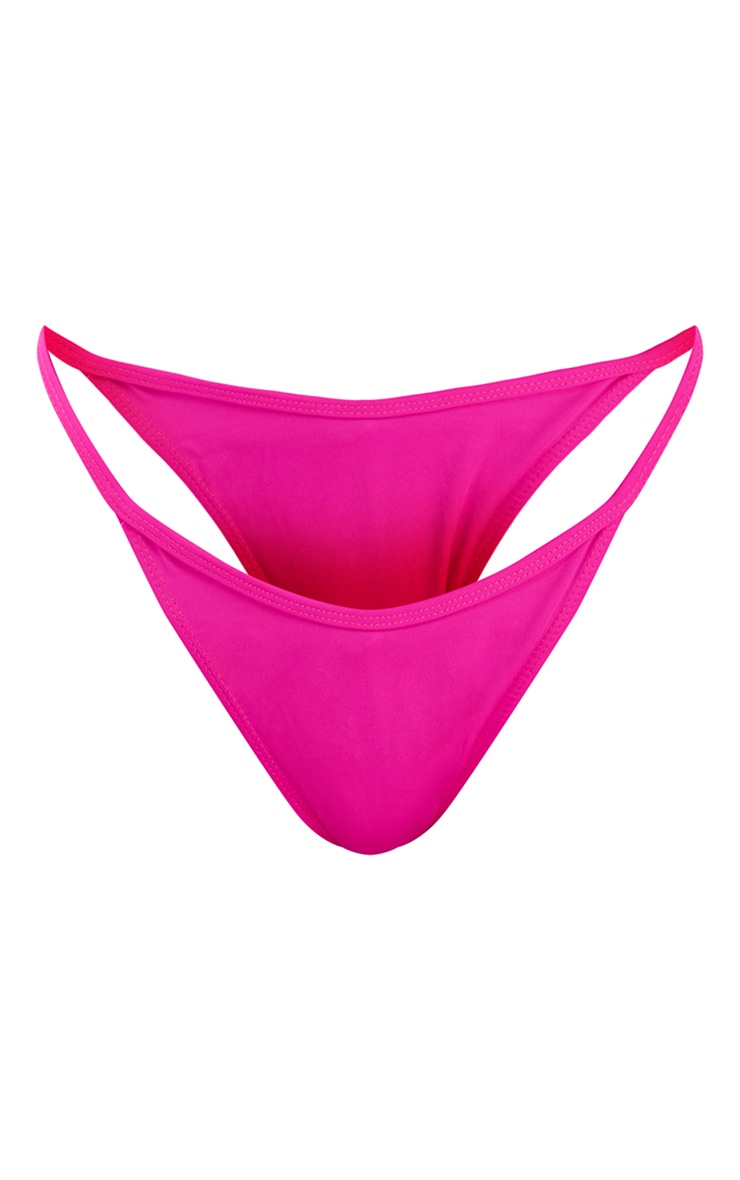 Hot Pink Bikini Bottoms image 5