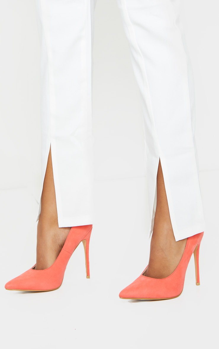 Coral Court Shoe Shoes PrettyLittleThing