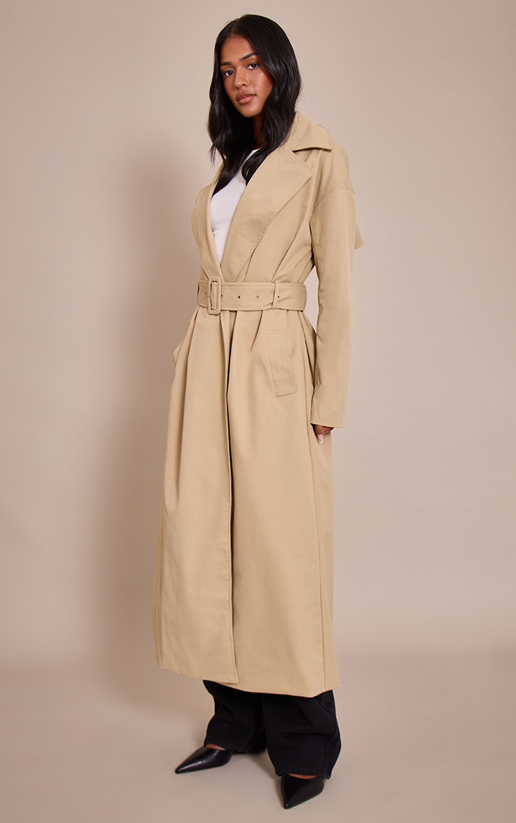 Tall Stone Tie Waist Trench Coat image 3