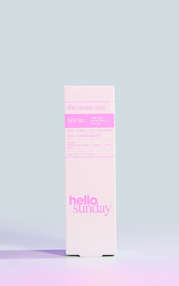 Hello Sunday The Matte One Oil Control Face Moisturiser SPF50 50ml image 3