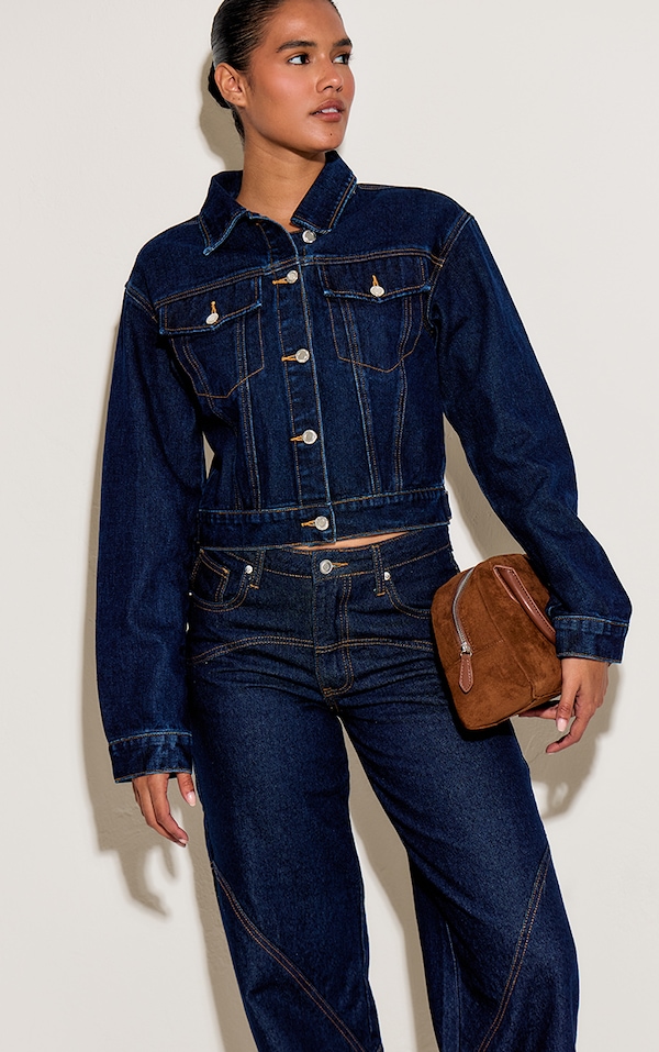Indigo Slim Fit Denim Jacket