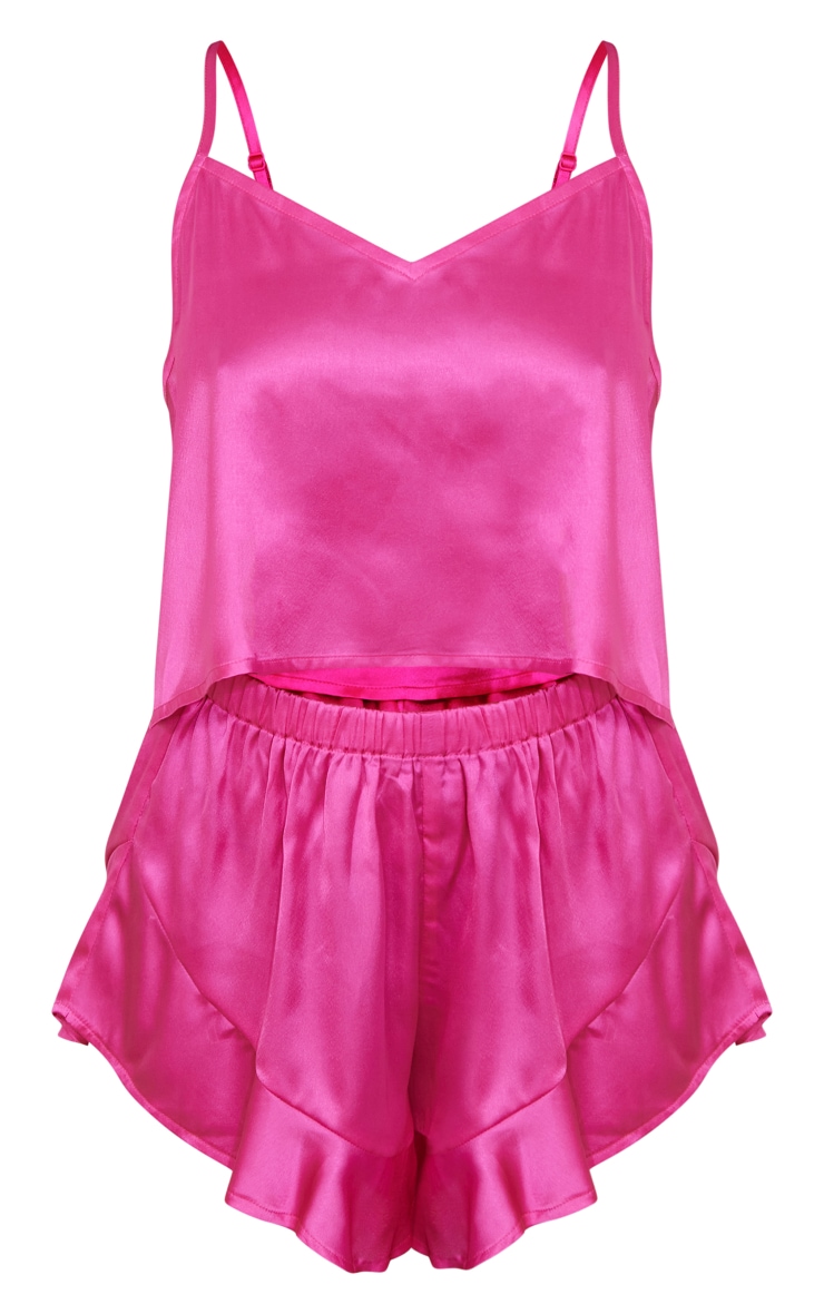 Dolce Petit Pink Knit Top & Frill Jam Pants main image 1