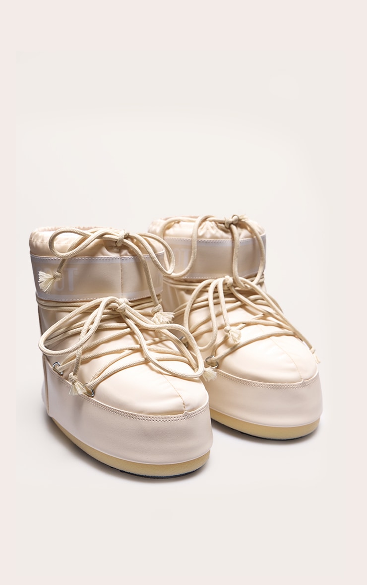 MOON BOOT Bottes Icon Low crème image 2