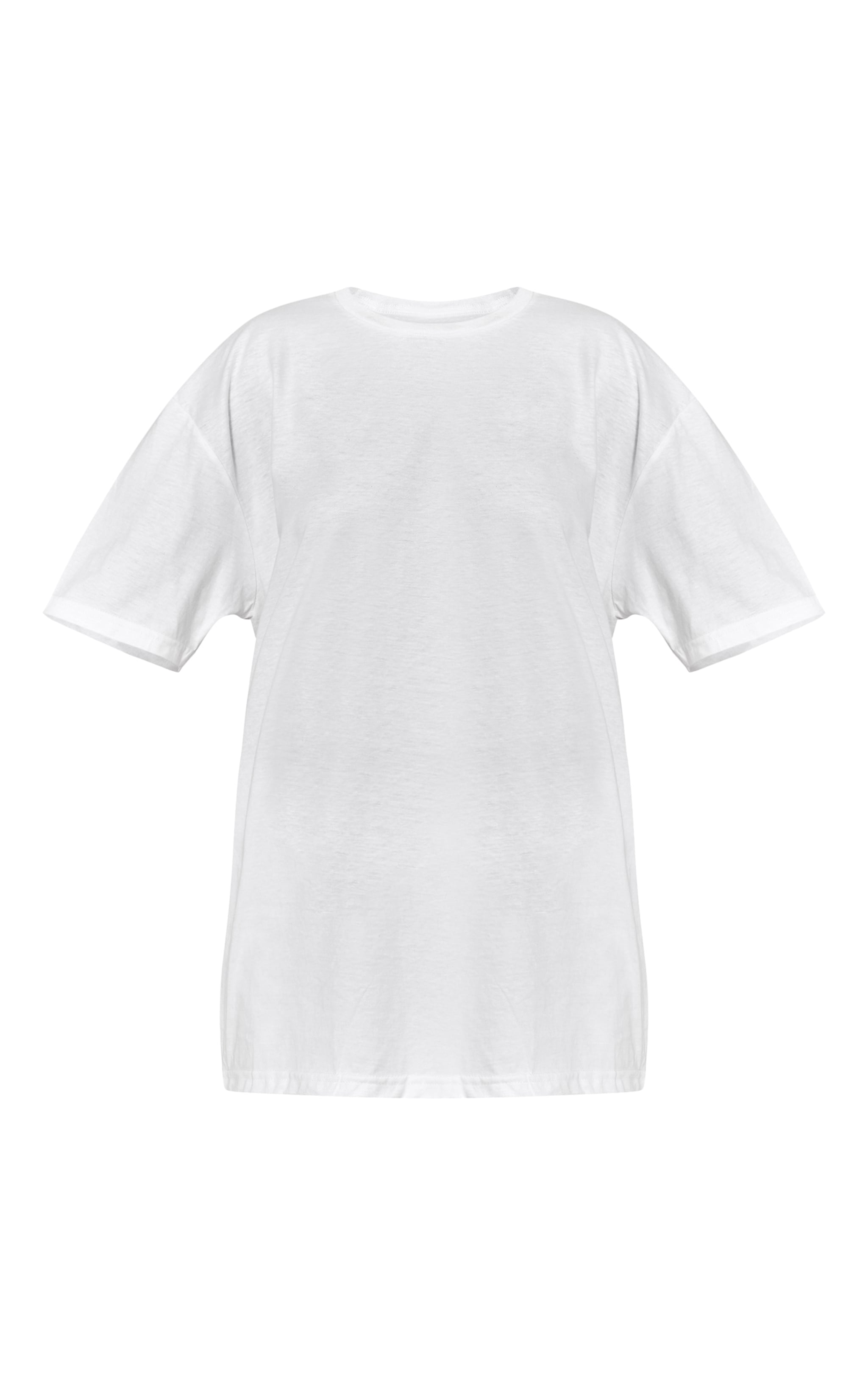 White Sorrento Graphic Oversized T-shirt image 5
