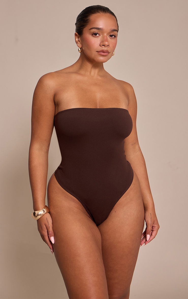 Shape Chocolate Sculpt Bandeau Bodysuit image 2