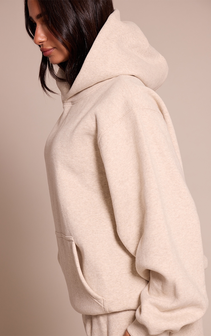 Petite Hoodie pullover oversize avoine image 4