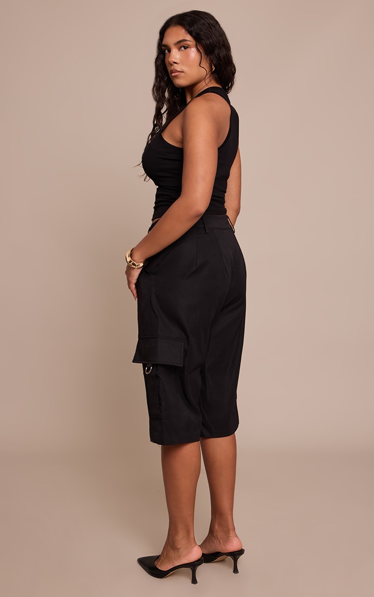 Shape Black Cargo Jorts image 3