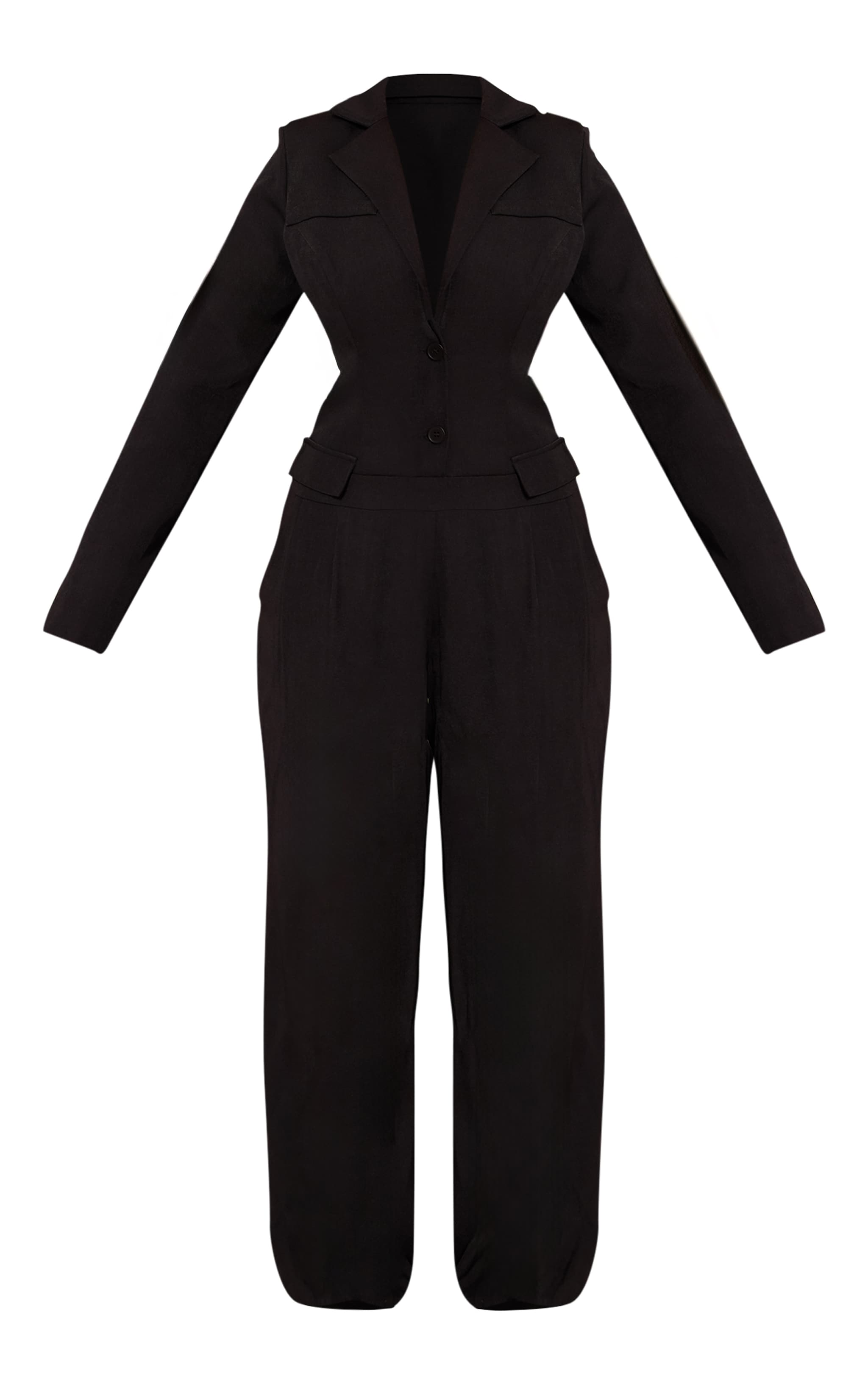 Shape Black Tailored Woven Jumpsuit image 5