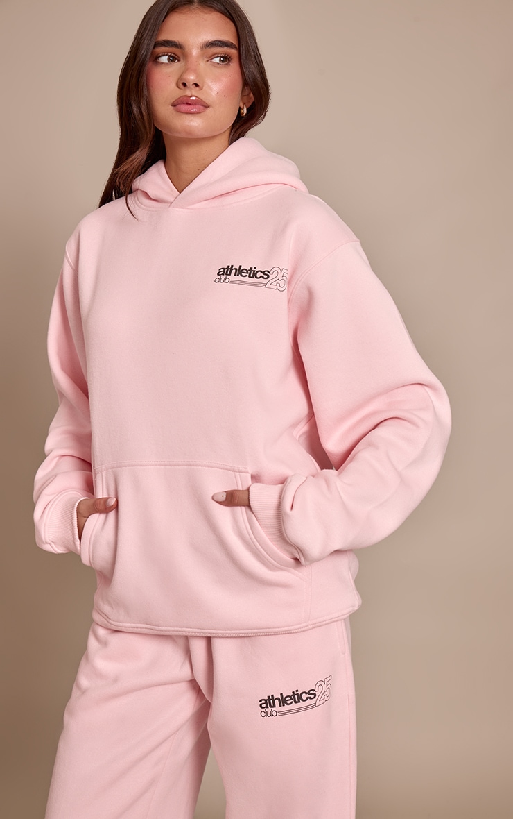Pink Athletics 25 Cotton Fleece Oversized Pull Over Hoodie image 1
