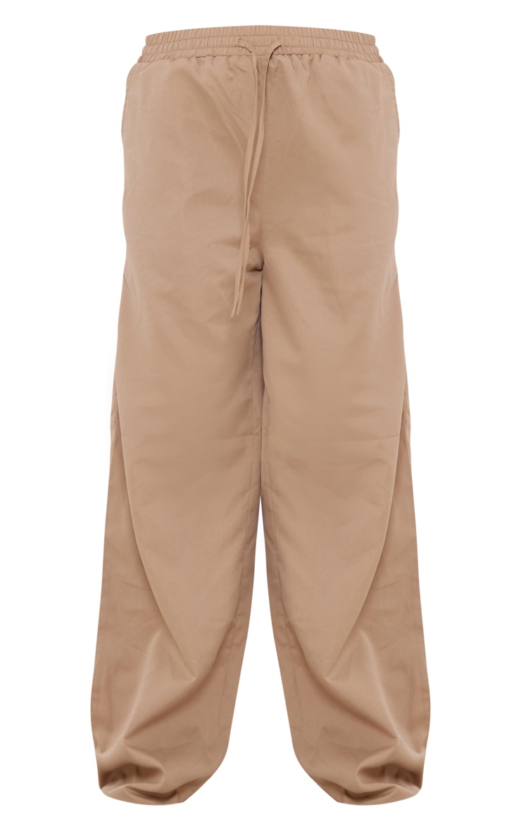 Stone Soft Tailored Drawstring Waist Wide Leg Trousers image 5