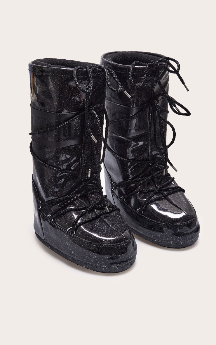 Black Moon Boot Icon Glitter image 2