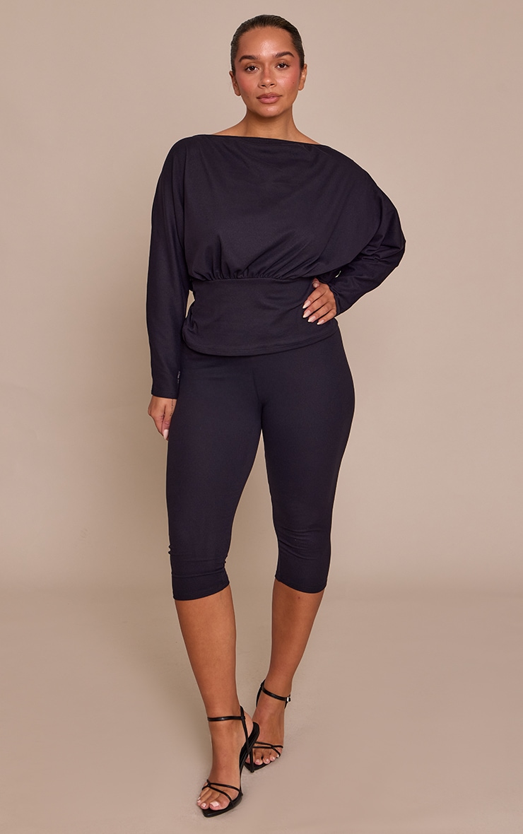 Shape Black Soft Touch Capri