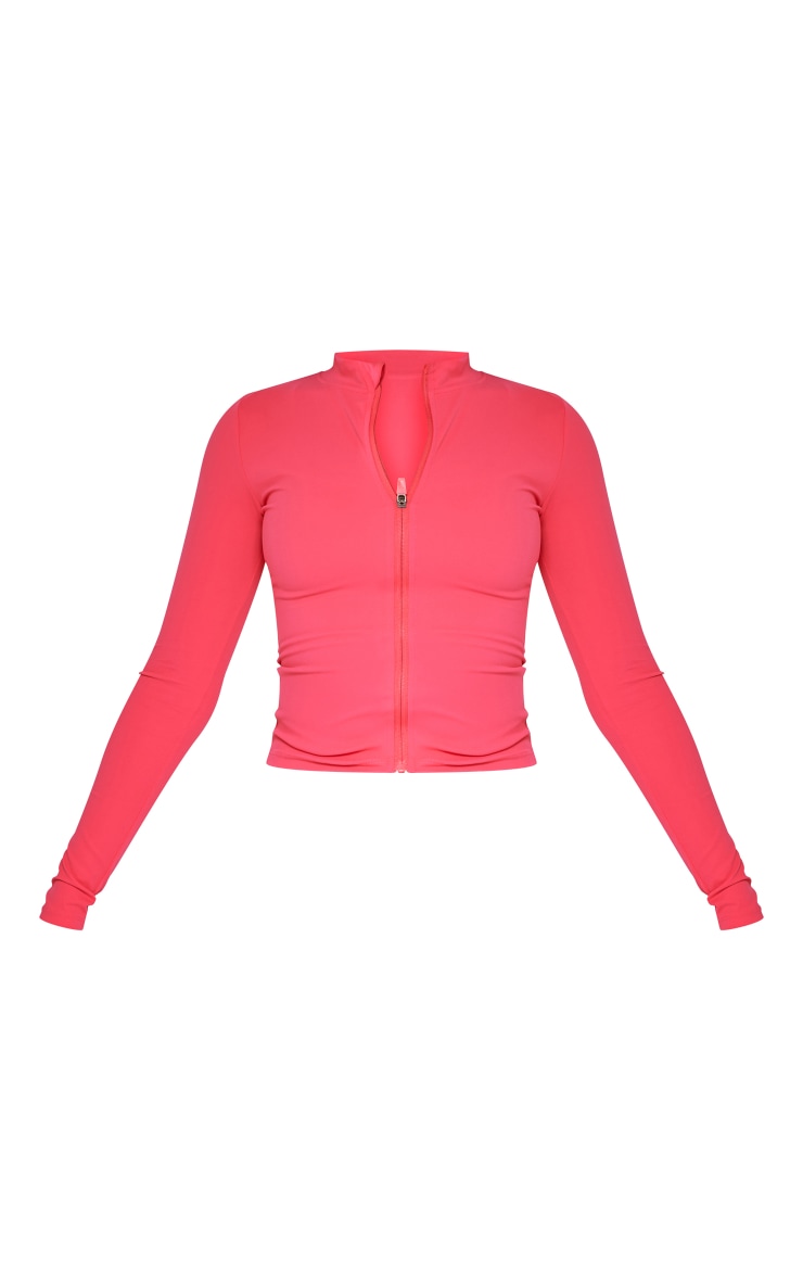 Raspberry Sculpt Jacket image 5