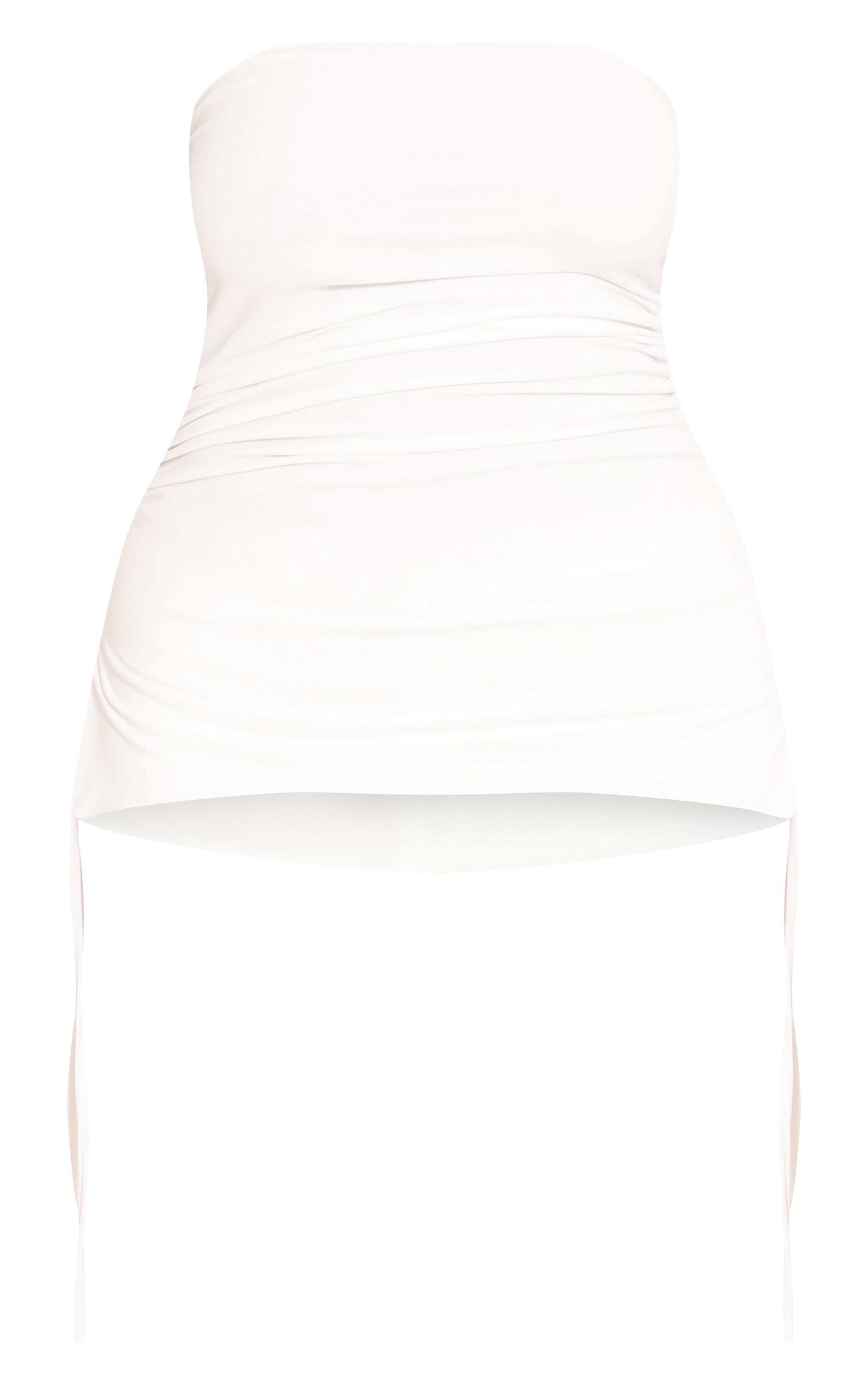 Shape Top bustier long crème au beurre froncé image 5