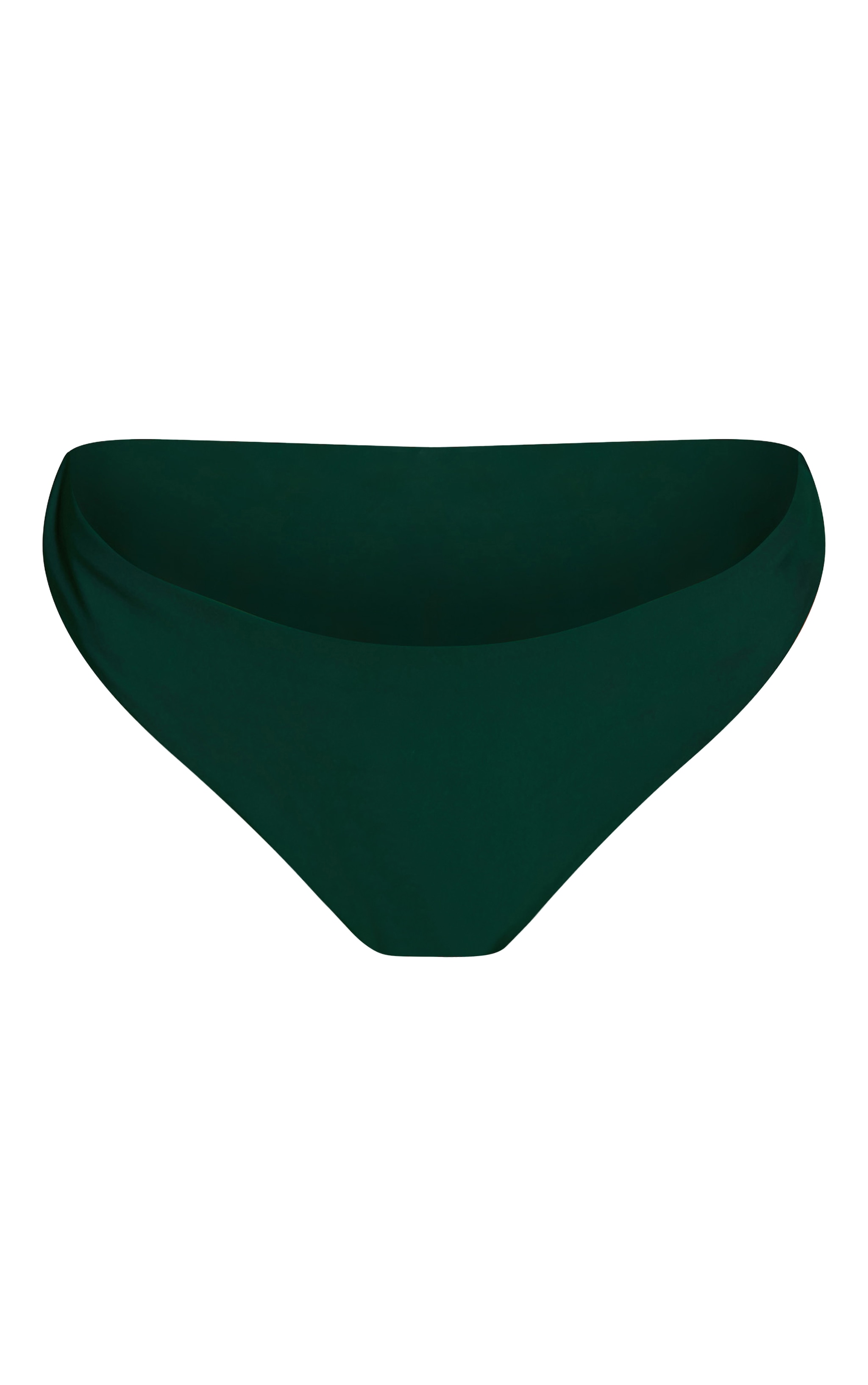 Emerald Green Ruched Tanga Bikini Botoms image 5