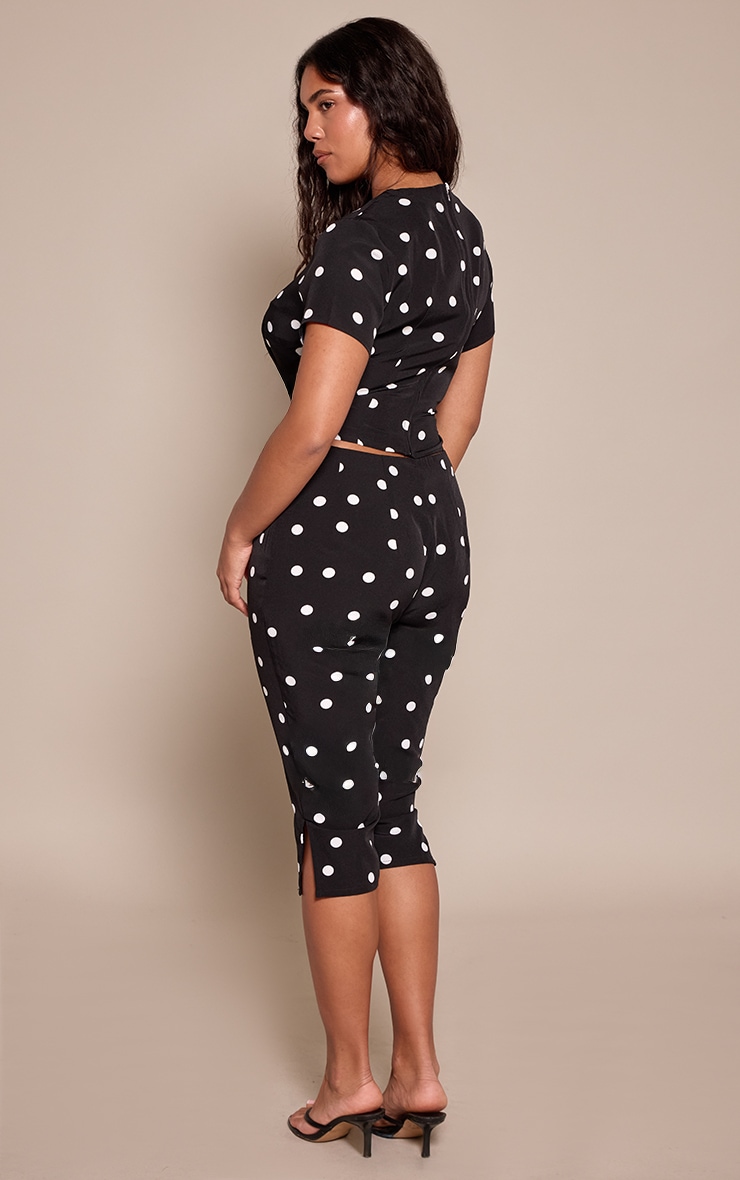 Shape Polka Dot Capri Pant  image 3