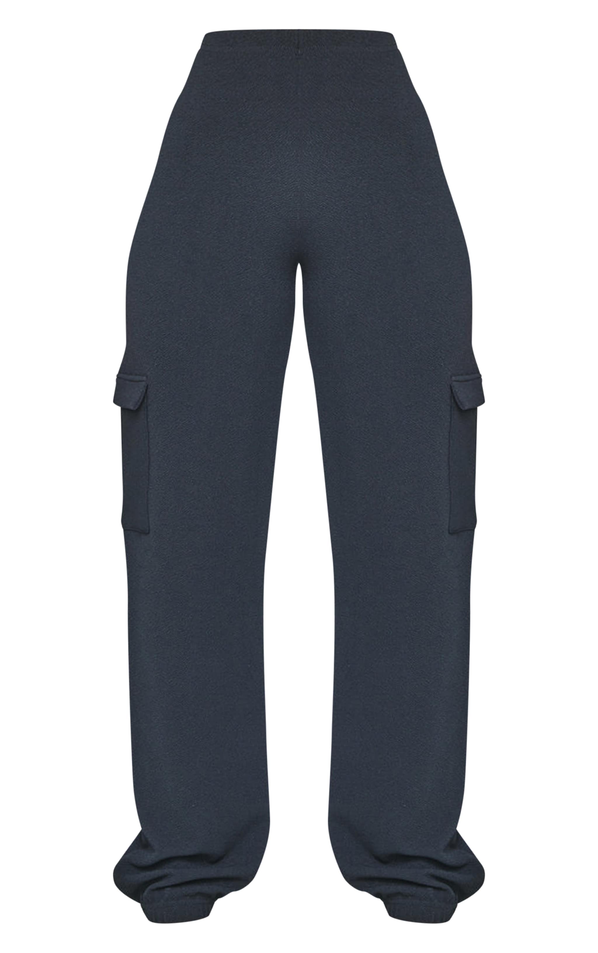 Black Pocket Detail Cuffed Cargo's image 5