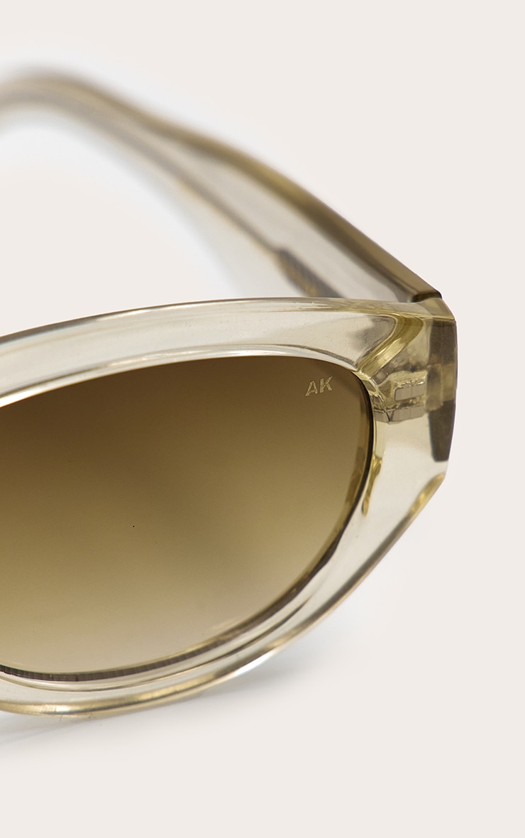 A.KJÆRBEDE Winnie Sunglasses - Cream Bone image 4