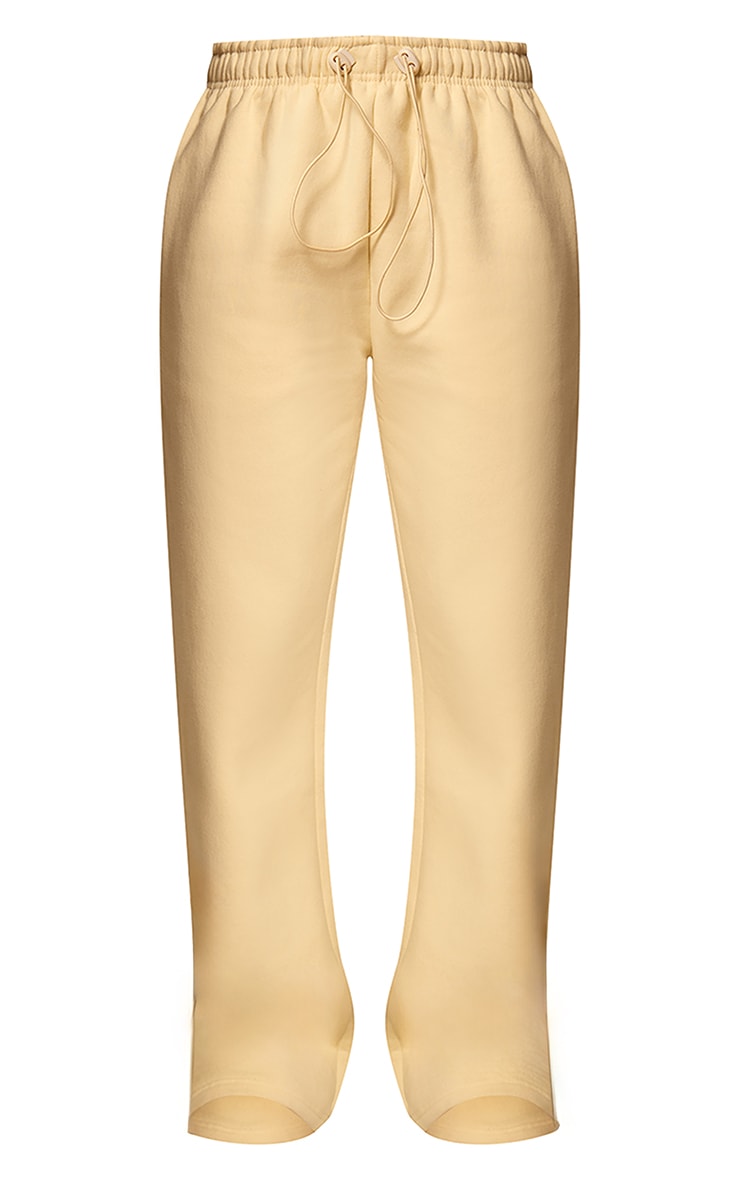 Butter Cream Drawcord Hem Oversized Sweatpants image 5