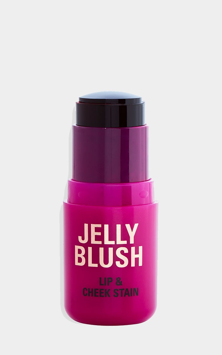 Revolution Jelly Blush Stick Lip And Cheek Stain Cherry Red