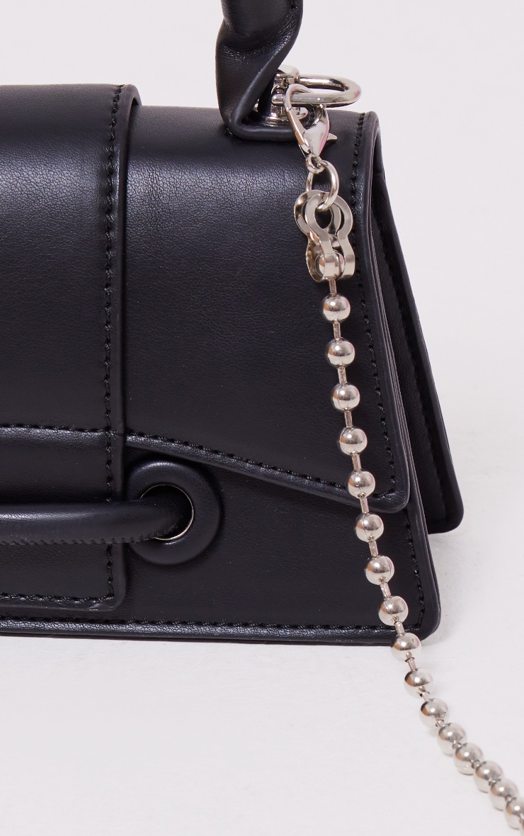 Black Tab Mini Cross Body Bag image 4