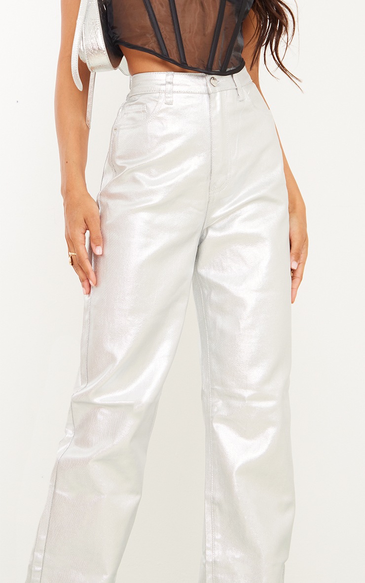 Silver sales white jeans