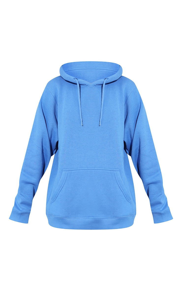 Hoodie oversize en sweat bleu vif image 5