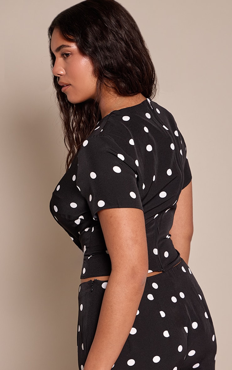 Shape Polka Dot Top image 2
