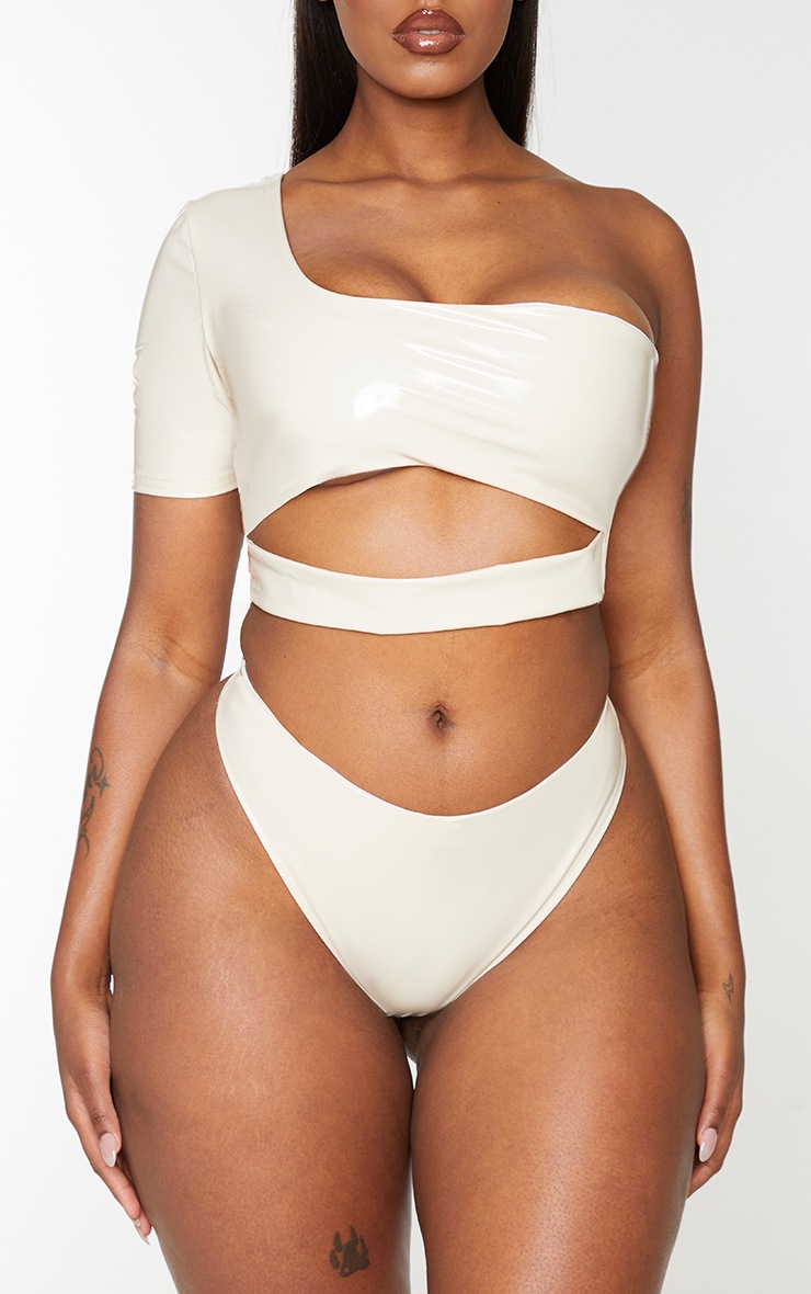 Shape Nude Vinyl Front Bikini Bottoms