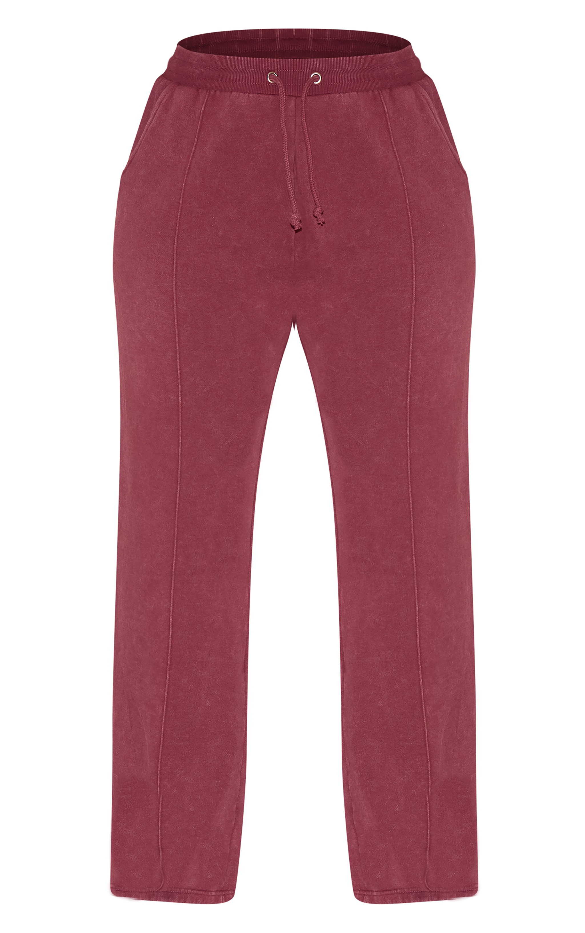 Shape Wine Sweat Seam Detail Wide Leg Sweatpants image 5