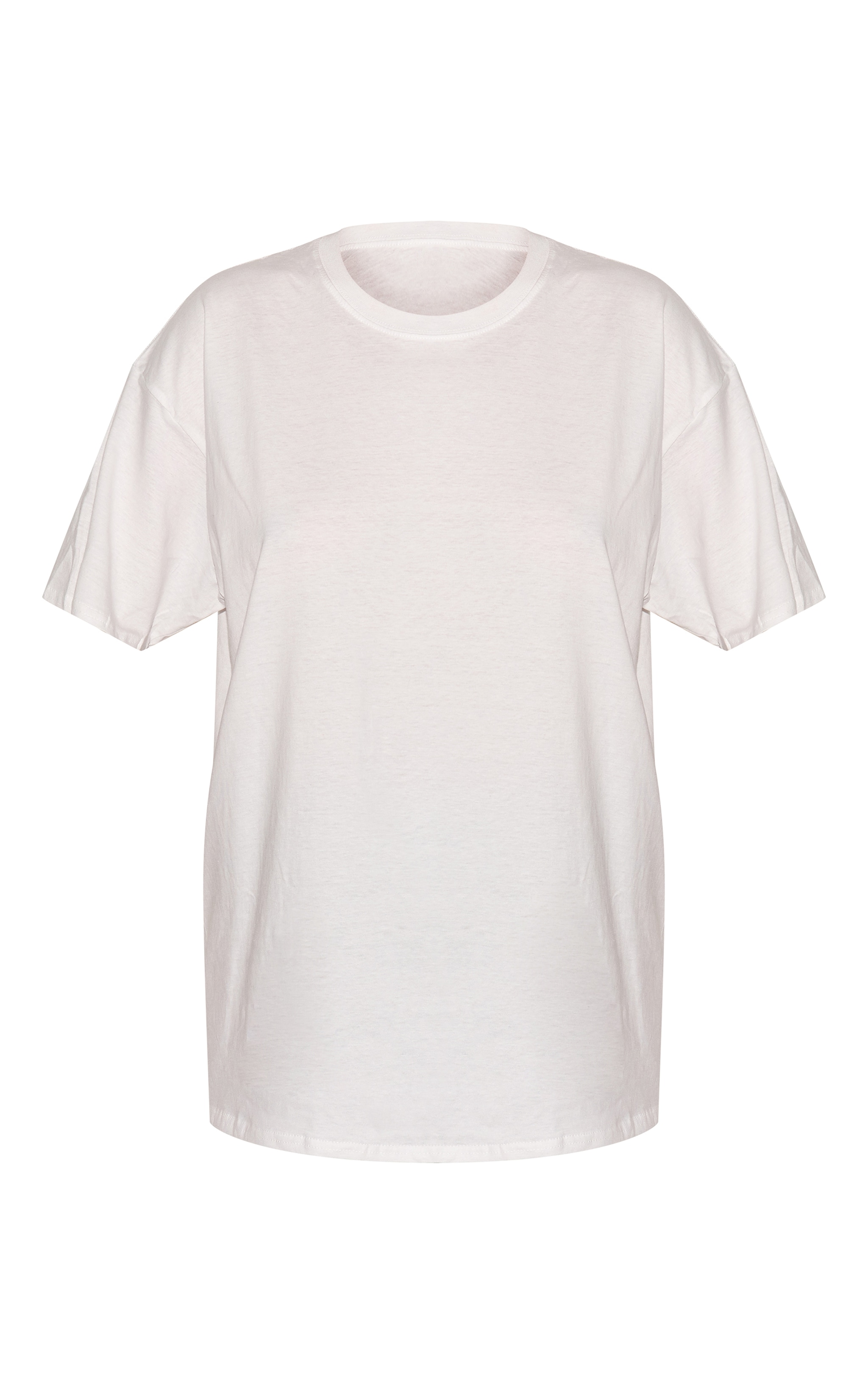 Tシャツ・カットソー PLAIN Oversized White Shirt in Cotton Woman Plus Ultimate White Oversized T Shirt | Plus Size
