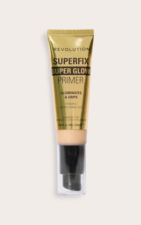 Revolution Base de teint illuminante et fixante Superfix Superglow Gold 24ml