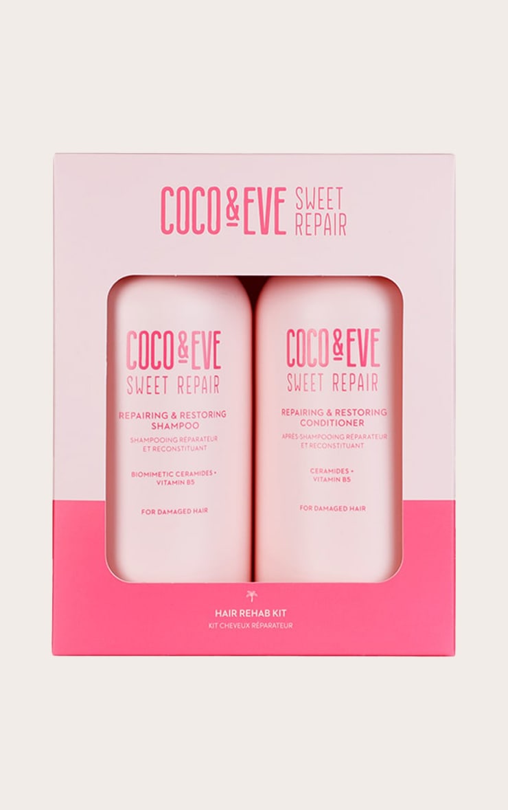 Coco & Eve Coffret Duo Shampoing et Après-Shampoing Réparateur Capillaire Sweet Repair image 1